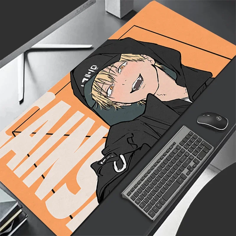 

Mousepad Computer Gaming Accessories HD Keyboard Pad Office PC Rubber C-chainsaw Man Denji Mouse Pad Decoracion Desk Mouse Mat