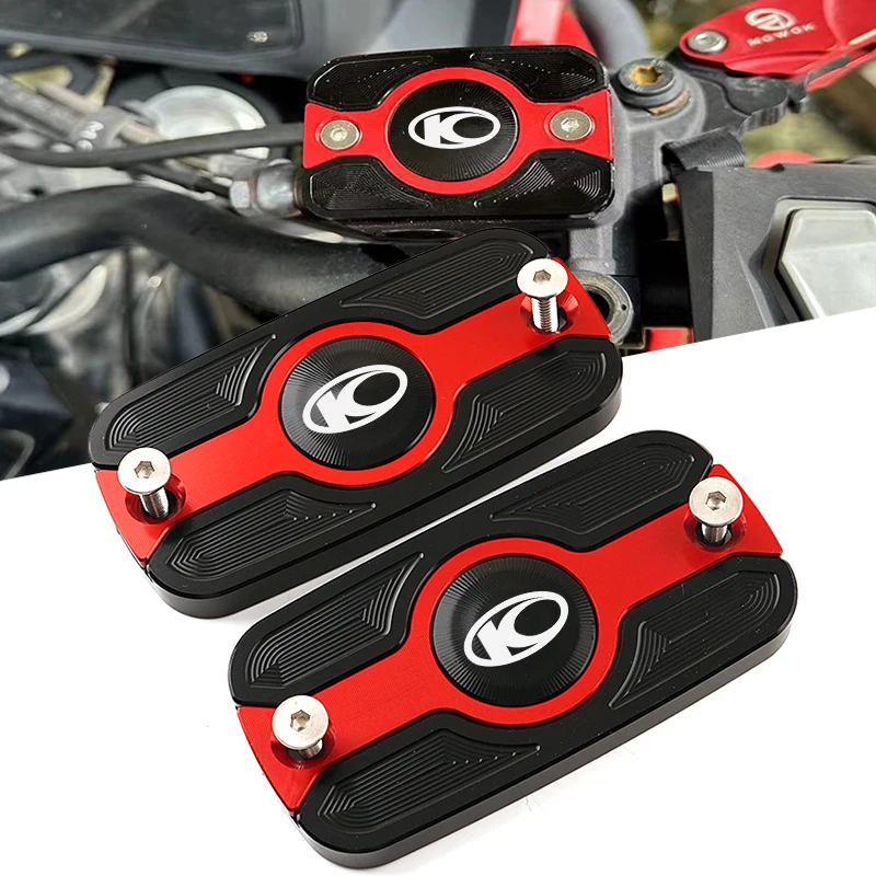 

For KYMCO K-XCT XCITING 350 S400 S500 DownTown 125 300i 350i DTX360 CV3 550 Motorcycle Brake Fluid Cylinder Reservoir Cover Cap