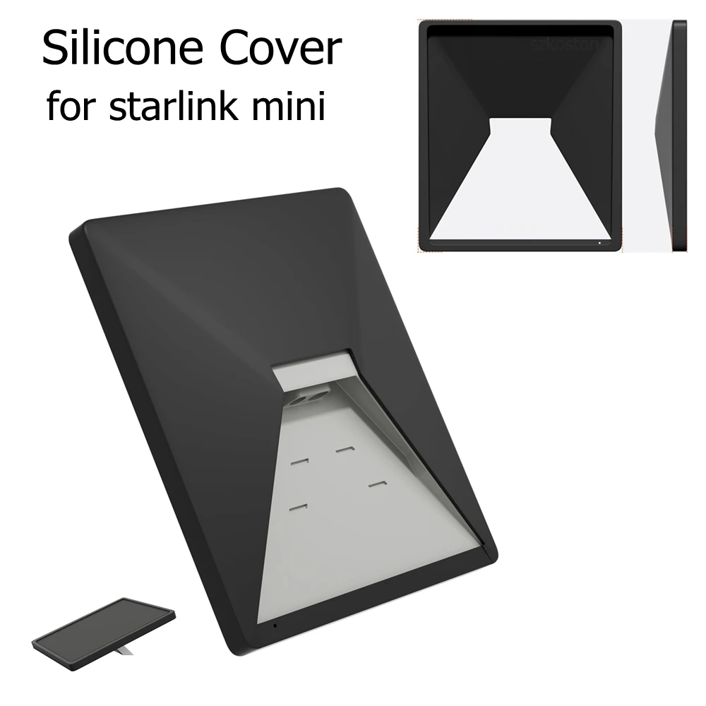 

Жидкий силиконовый защитный чехол для антенны Mini Starlink с антибликовым покрытием для защиты диска Mini Starlink