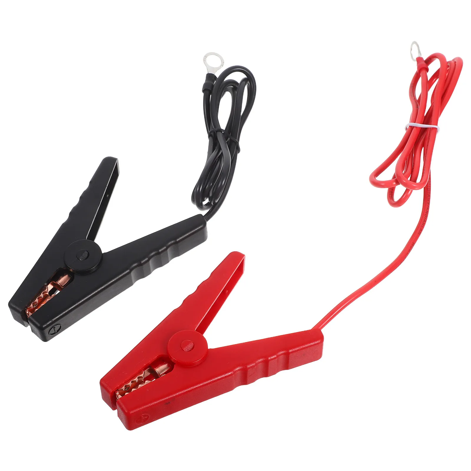2Pcs Farm Electric Fence Jump Leads Cable Heavy Duty Copper Wire for Cows Horses Pigs Dogs Chickens Rabbit Containment Fencing