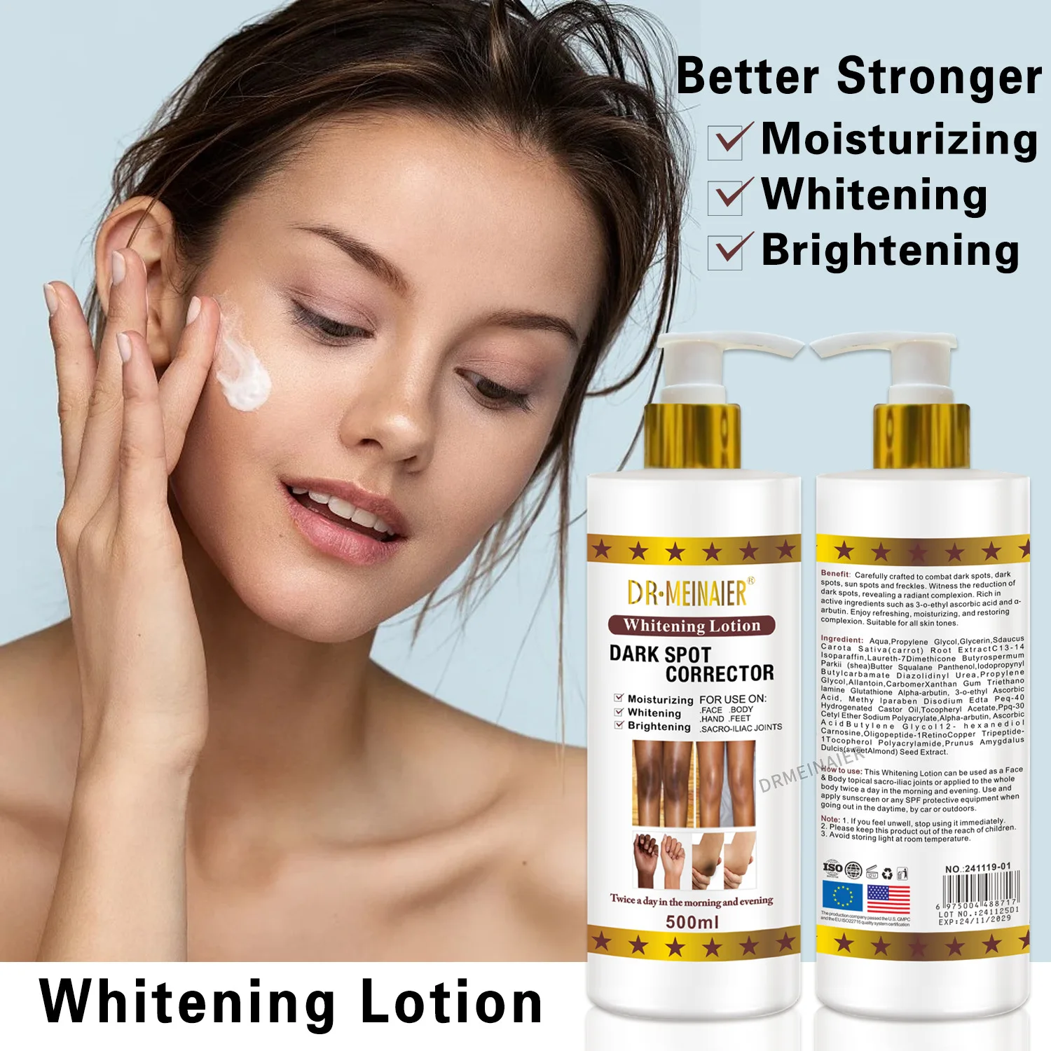 Moisturizing Body Lotion Brightening Firming Massage Cream Nourishing Skin Care