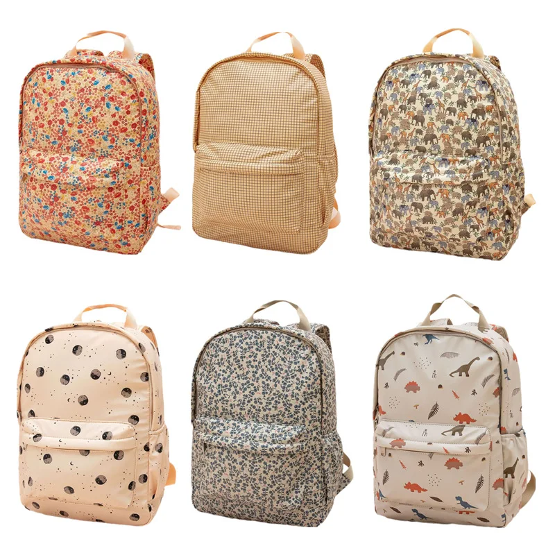 Sac à Dos Imperméable avec Imprimé de Dessin Animé pour Mère et Enfant, Sacoche pour Maternelle, Automne et Hiver