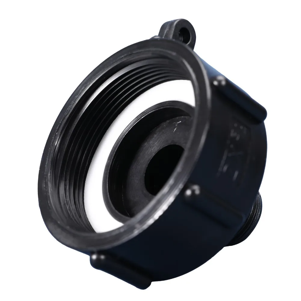 Plastic Coupling Adapter Designed For Secure Water Transfer Between 2 Inch Threaded IBC Tanks And 3/4 Inch Garden Hoses