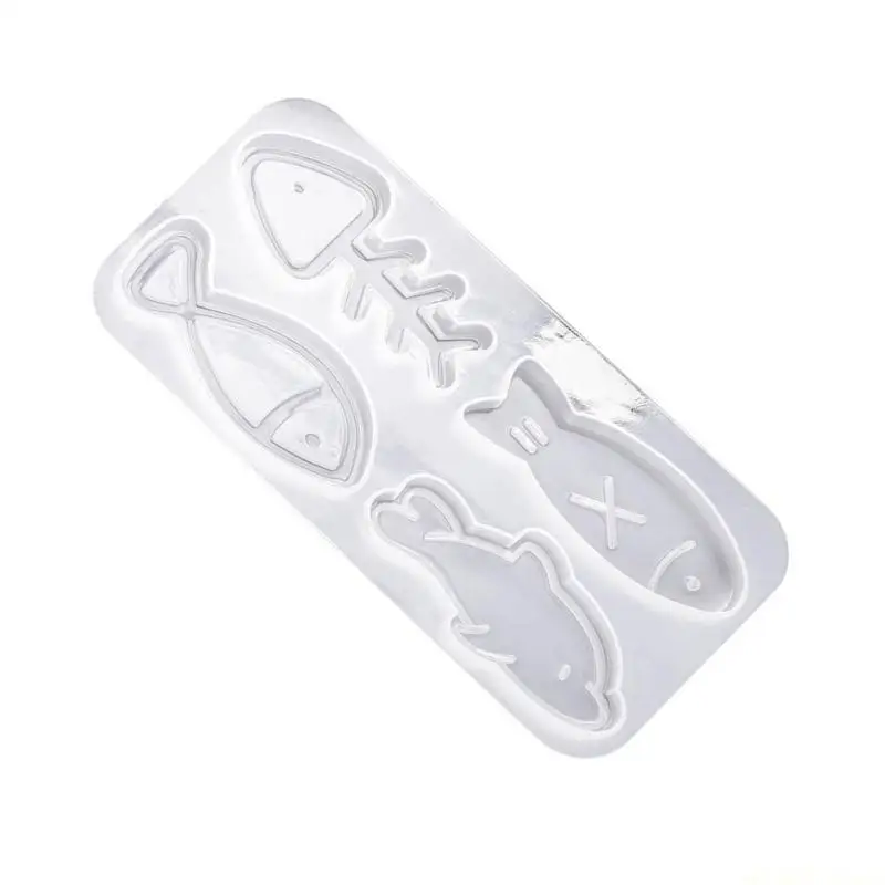 

D46E Silicone Resin Molds Hair Pin Jewelry Casting Mold Hair Pin Pendant Making Mould