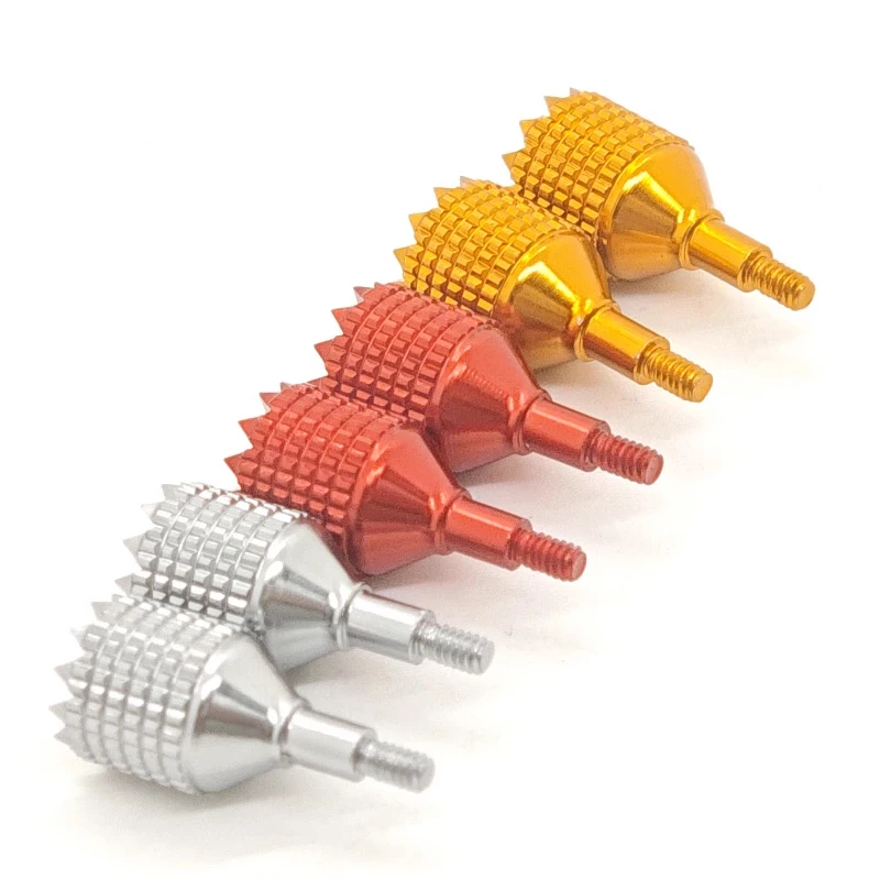 

1Pair FPV Drone Remote Controller Joystick Lever Anti-slip Rocker Aluminum Alloy Gimbal Stick Ends for DJI Mavic3 Spare Parts