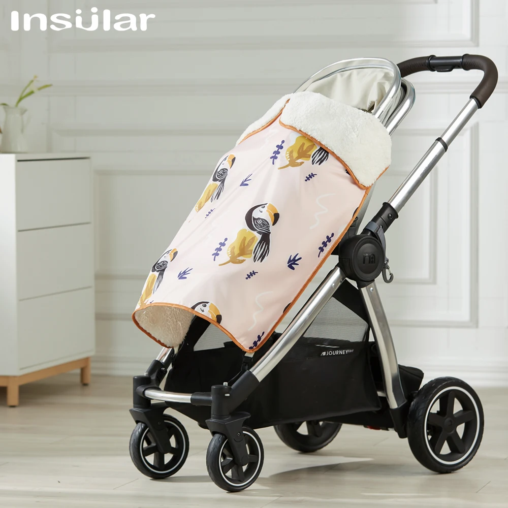 

New Waterproof Baby Winter Stroller Blanket Baby Fully Wrapped Windproof Blanket Toddler Sleeping Blanket Universal 85*64cm