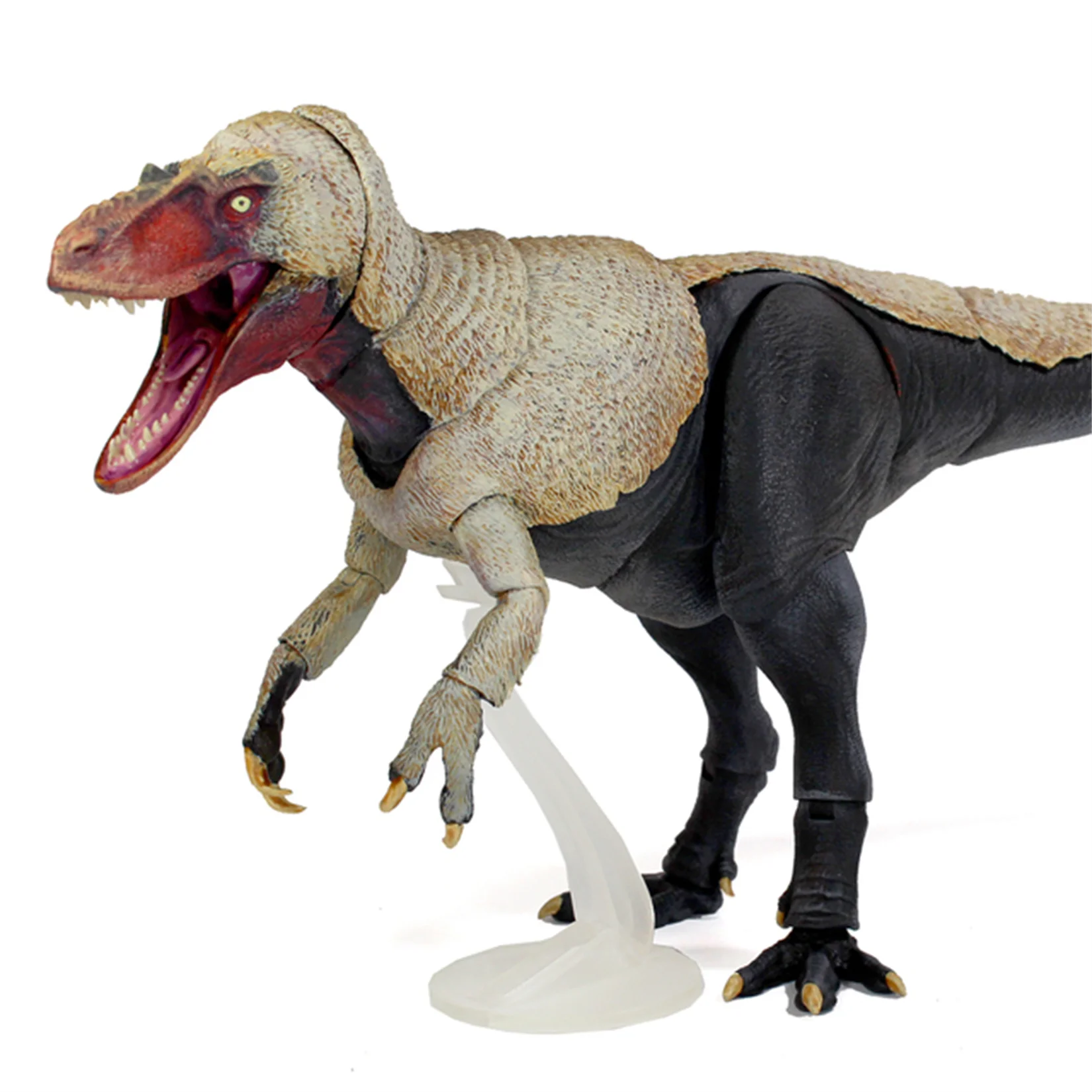 Animali del Mesozoico Scala 1:18 Dryptosaurus Aquilunguis Modello Dinosauro Animale Action Figure Collezione Decorazione di scene Giocattoli