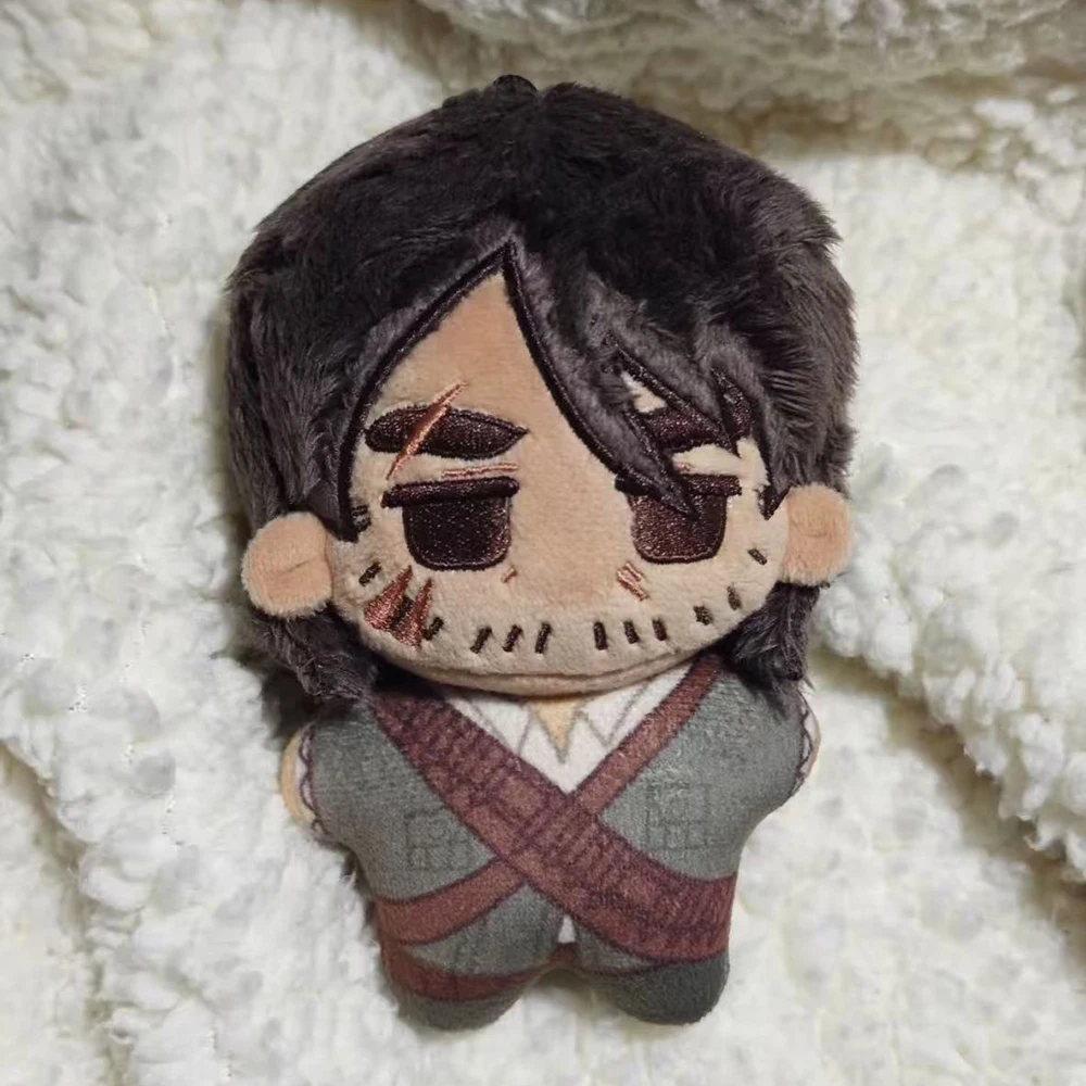 Game Red Dead Redemption John Marston Cosplay Keychain Cartoon Plush Cotton Doll Backpack Pendant Keyring Q Version Collectible
