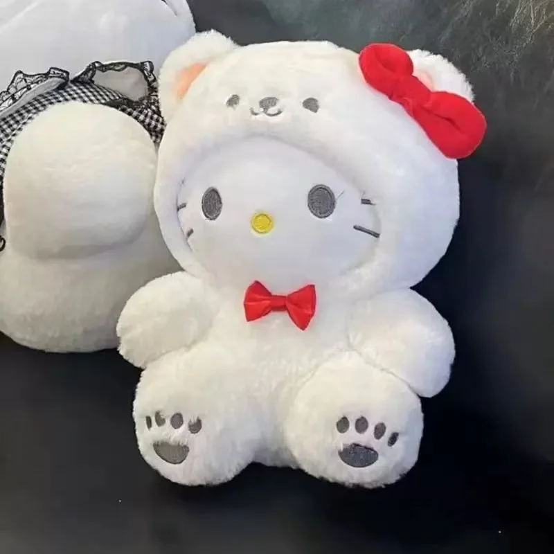 

Плюшевая игрушка Sanrio 25 см: Hello Kitty, Cinnamonroll, Kuromi, Pochacco – милые мультяшные куклы, подарки на день рождения для детей