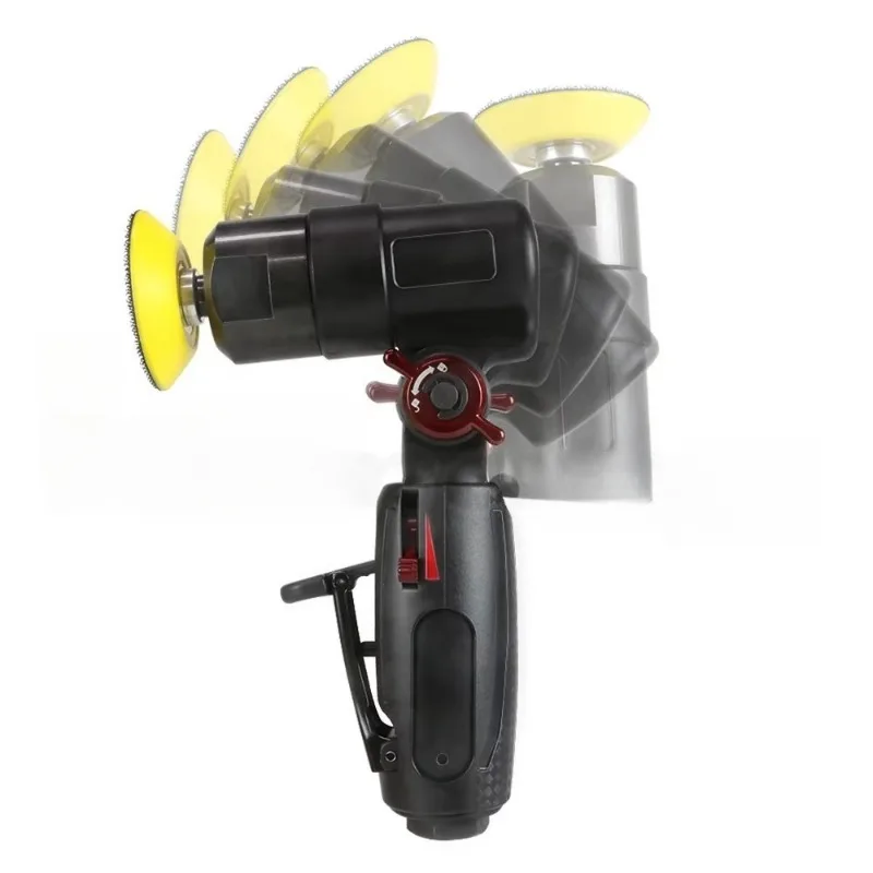LE-G2082PR Flexible Head Pneumatic Grinder and Polisher with 3-inch Wheels At 5,000 RPM for Precision Work Fast Delivery