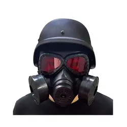 Maschera protettiva per respiratore tattico maschera antigas integrale per tiro softair caccia equitazione CS gioco protezione Cosplay