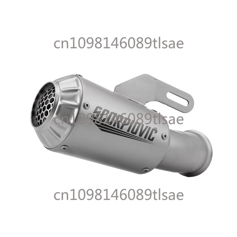 

Non destructive installation of DUKE 1290R integrated stainless steel exhaust pipe for motorcycle modification