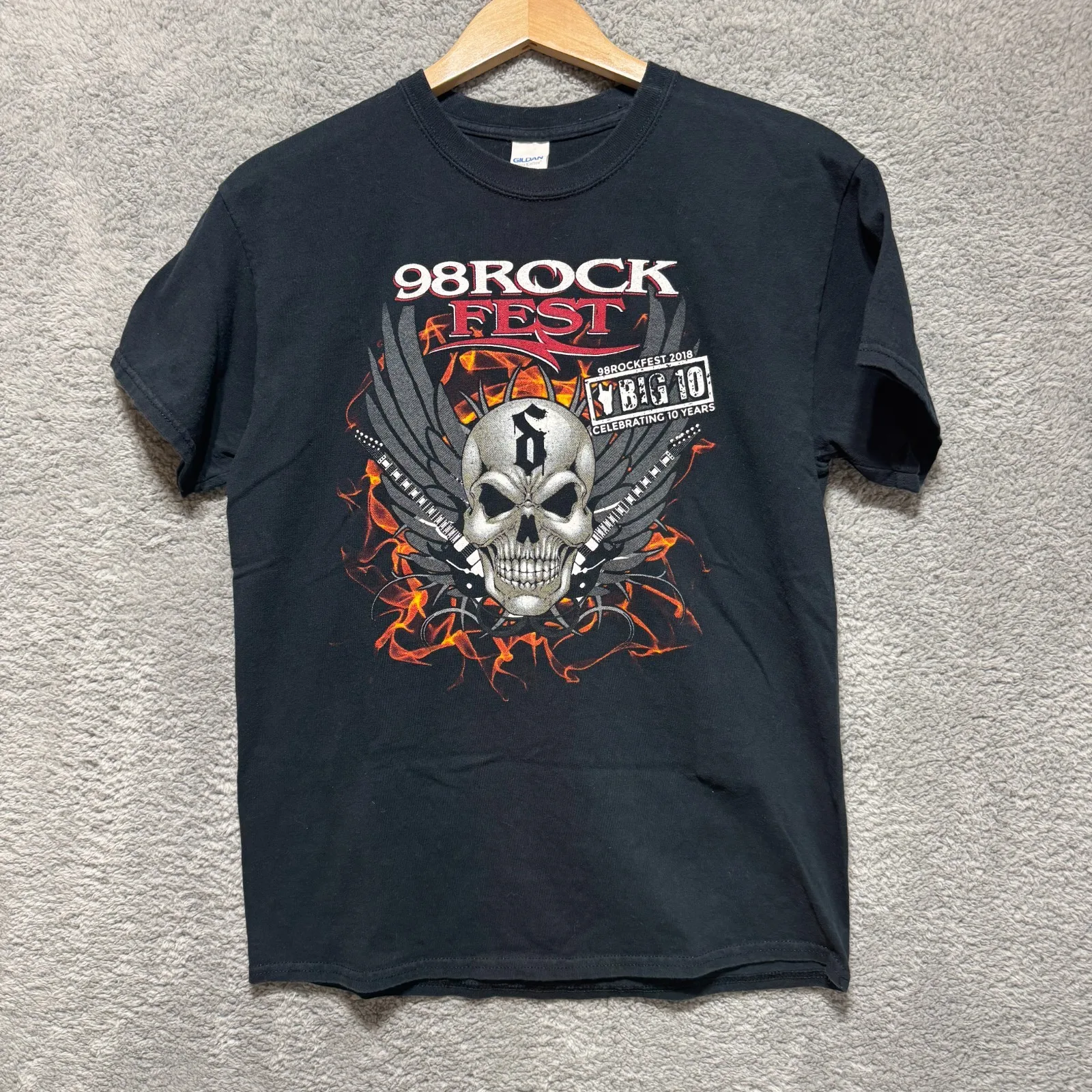 98Rock Fest Shinedown Seethan Starset Fozzy Three Days Grace Tribal Guitar Med 98Rock Fest Shinedown Seethan Starset Fozzy Three Days Grace Tribal Guitar Med