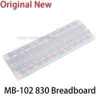 1PCS Breadboard 830 Point Solderless PCB Bread Board MB-102 MB102 Test Develop DIY for arduino