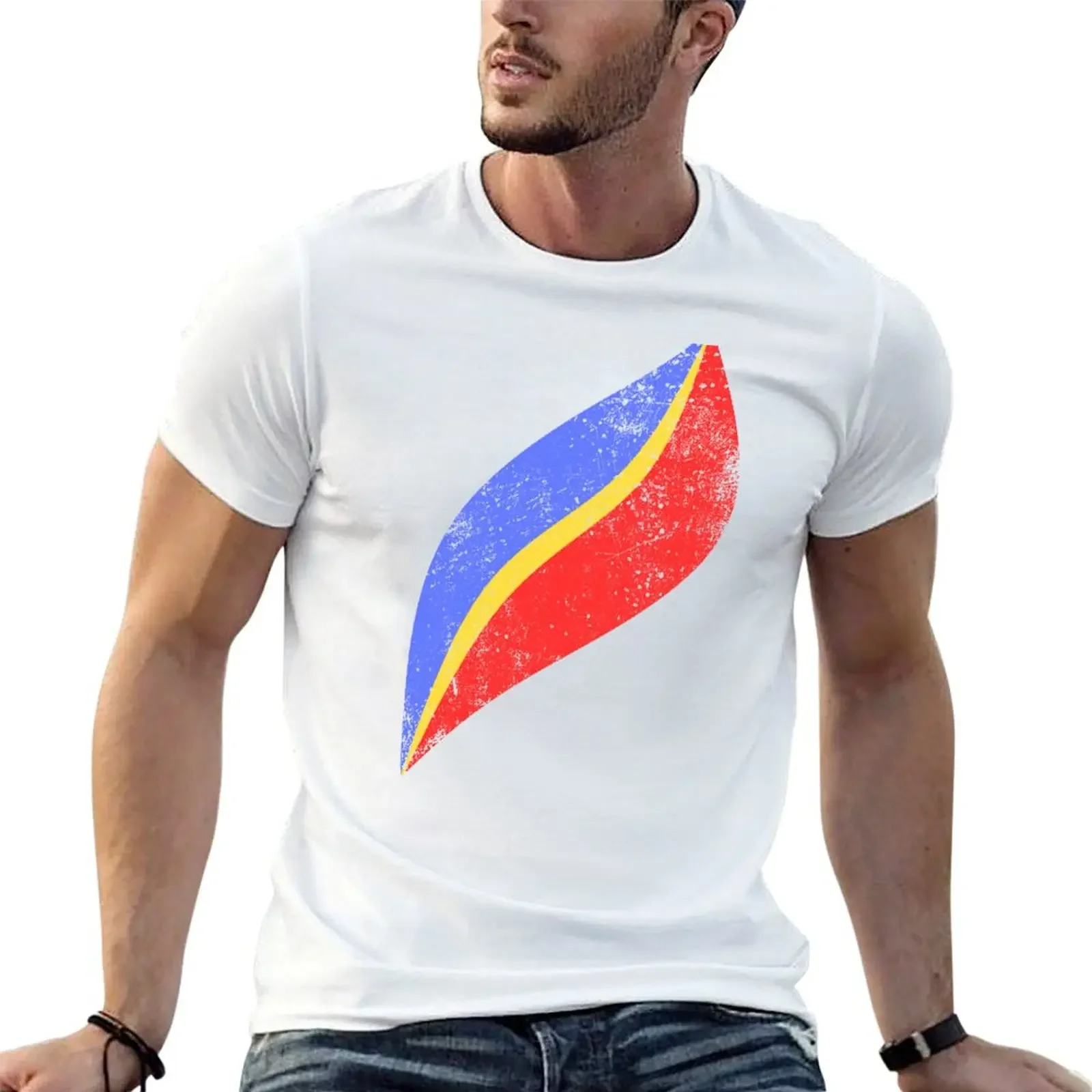 

Cap EO Distressed T-Shirt tops summer tops shirts graphic tees tee shirts for men