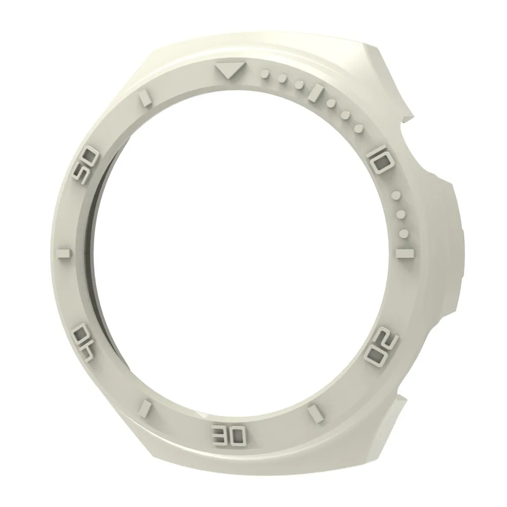 PC Hard Edge Shell Frame Protector Bezel Ring Case For Huawei Watch 4 Pro 48mm/46mm Protective Scale Cover Smart Accessories