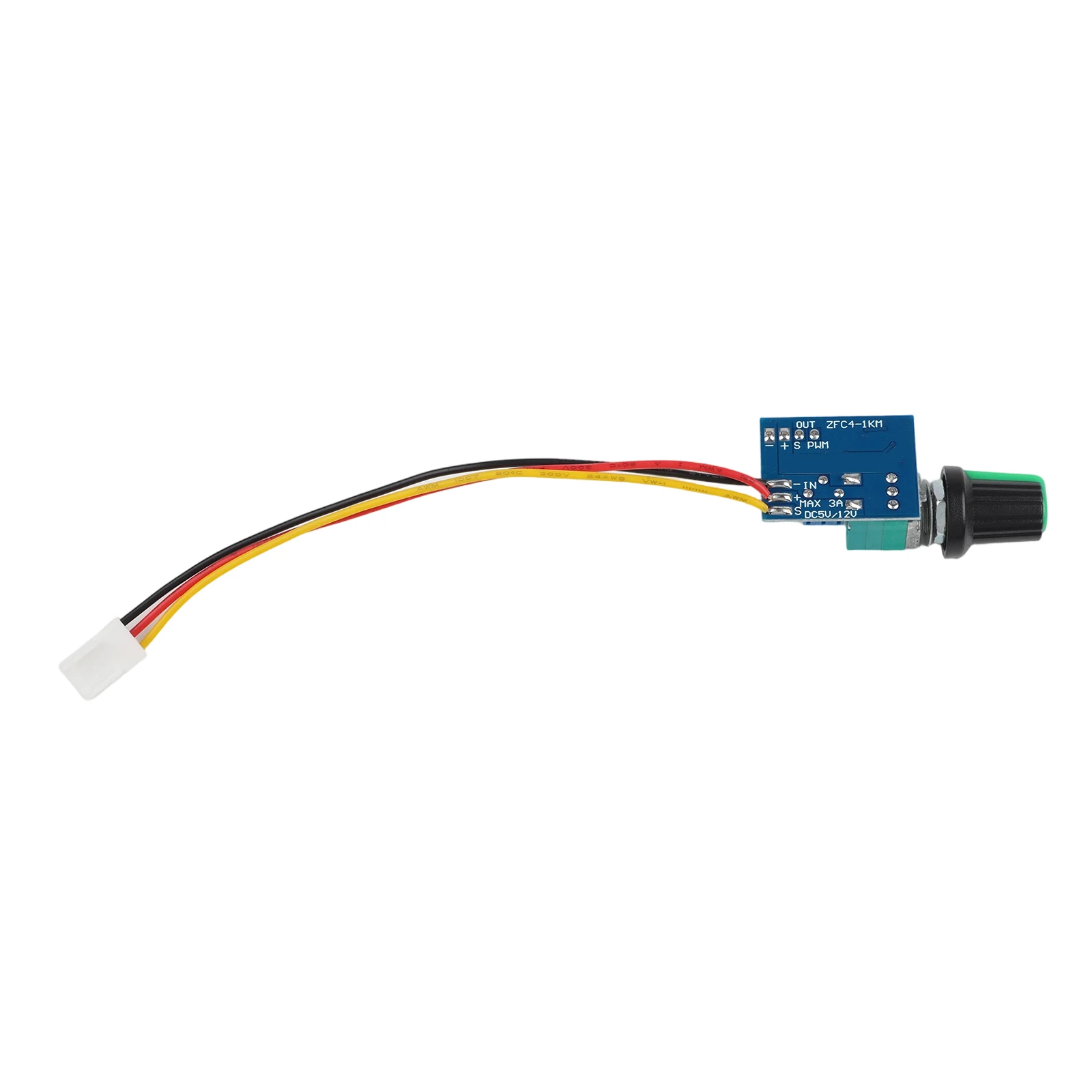 Power Switch DC 12V Fan Controller 4-Wire Fan Compatibility User-friendly Fan Adjustment Module Cooling Fan Controller