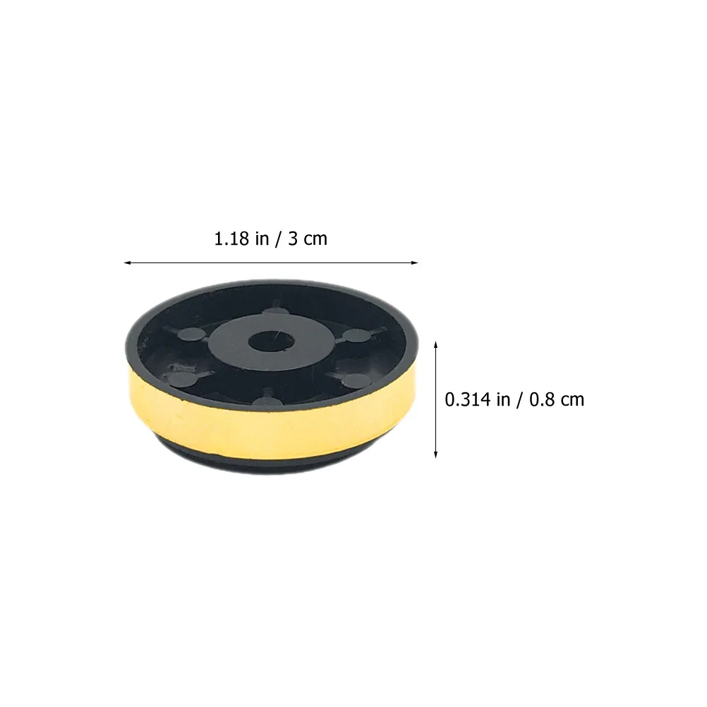 12Pcs Speaker Isolation Pad Vibration Damper Shock Absorber Mat for Subwoofer Amplifiers Turntables Cases Speaker Isolation Feet