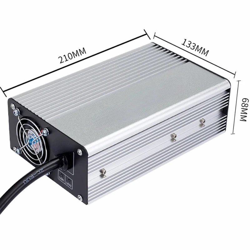 

Factory direct sales 72V 10A 84V 20S li-on lead acid battery charger automatic smart battery charger with aluminum case