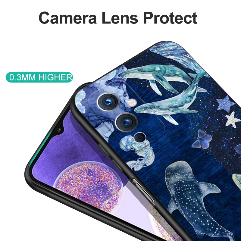 For OnePlus 9 Case For OnePlus 9 Pro Case For OnePlus 9R Case One Plus 9 EU/NA R 9Pro 5G black tpu case car cat game