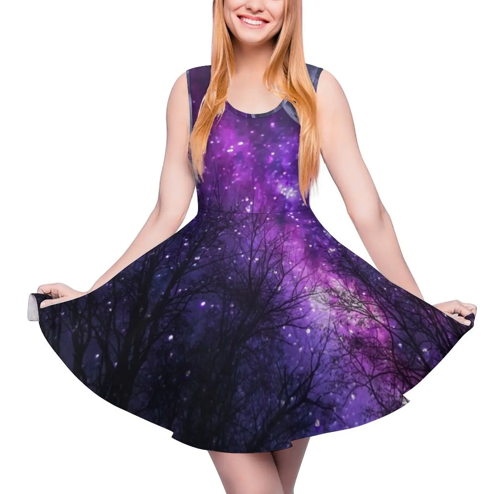 

Mystic Moon Sleeveless Dress cute dress women"s summer dresses 2024 Women long dress