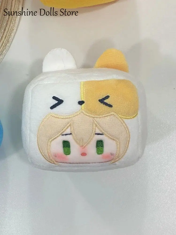 لعبة لجميع الأوقات مرة أخرى جريمان آين علاء كلارنس Kawaii صندوق مربع 8 سنتيمتر تأثيري رائعتين أفخم محشوة دمية قلادة مفتاح سلسلة اللعب