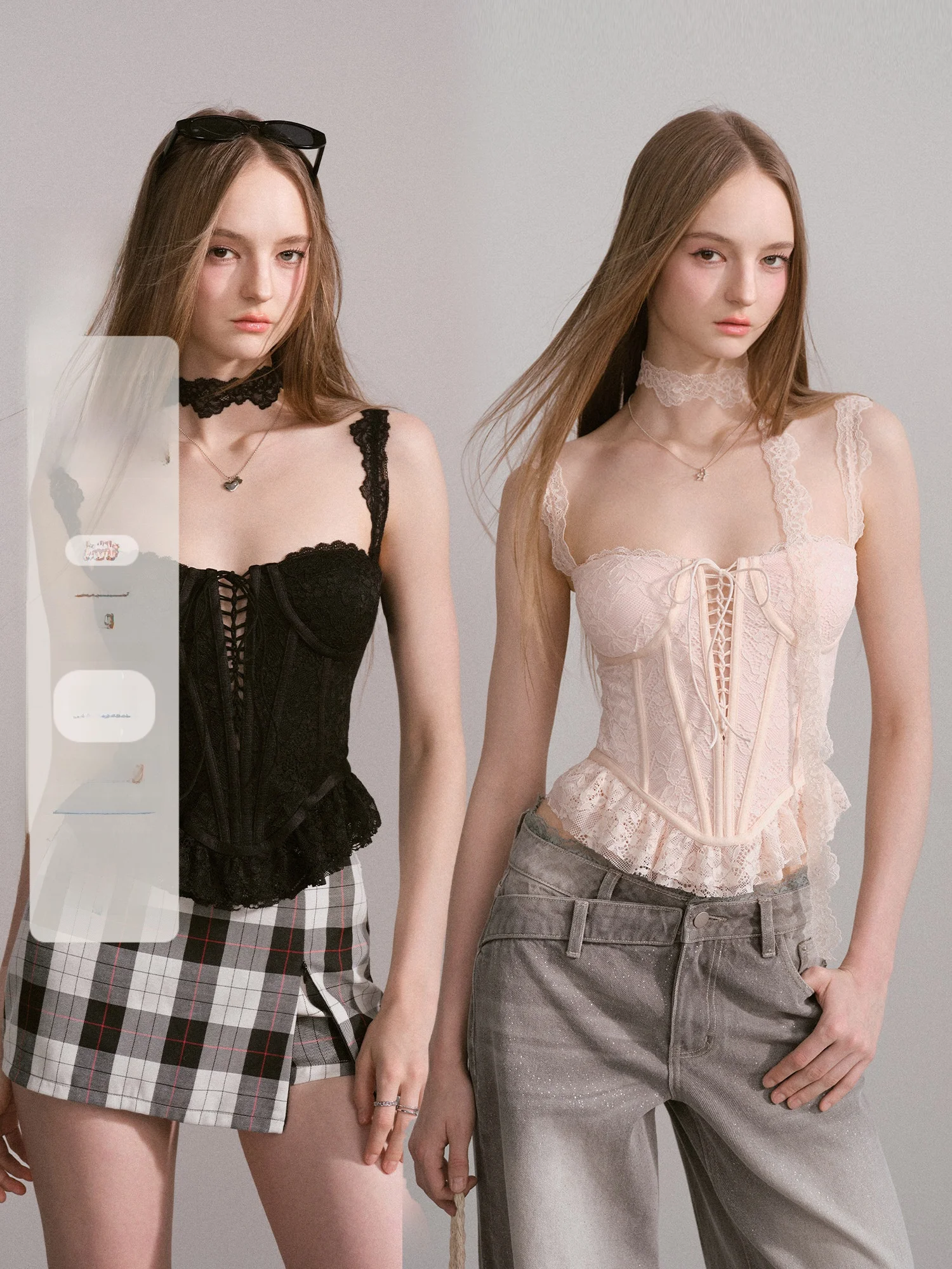 

Сексуальный утягивающий топ-бюстгальтер Fibone для женщин, с оригинальным дизайном и бретелями, из нейлоновой ткани, однотонный, лето 2025