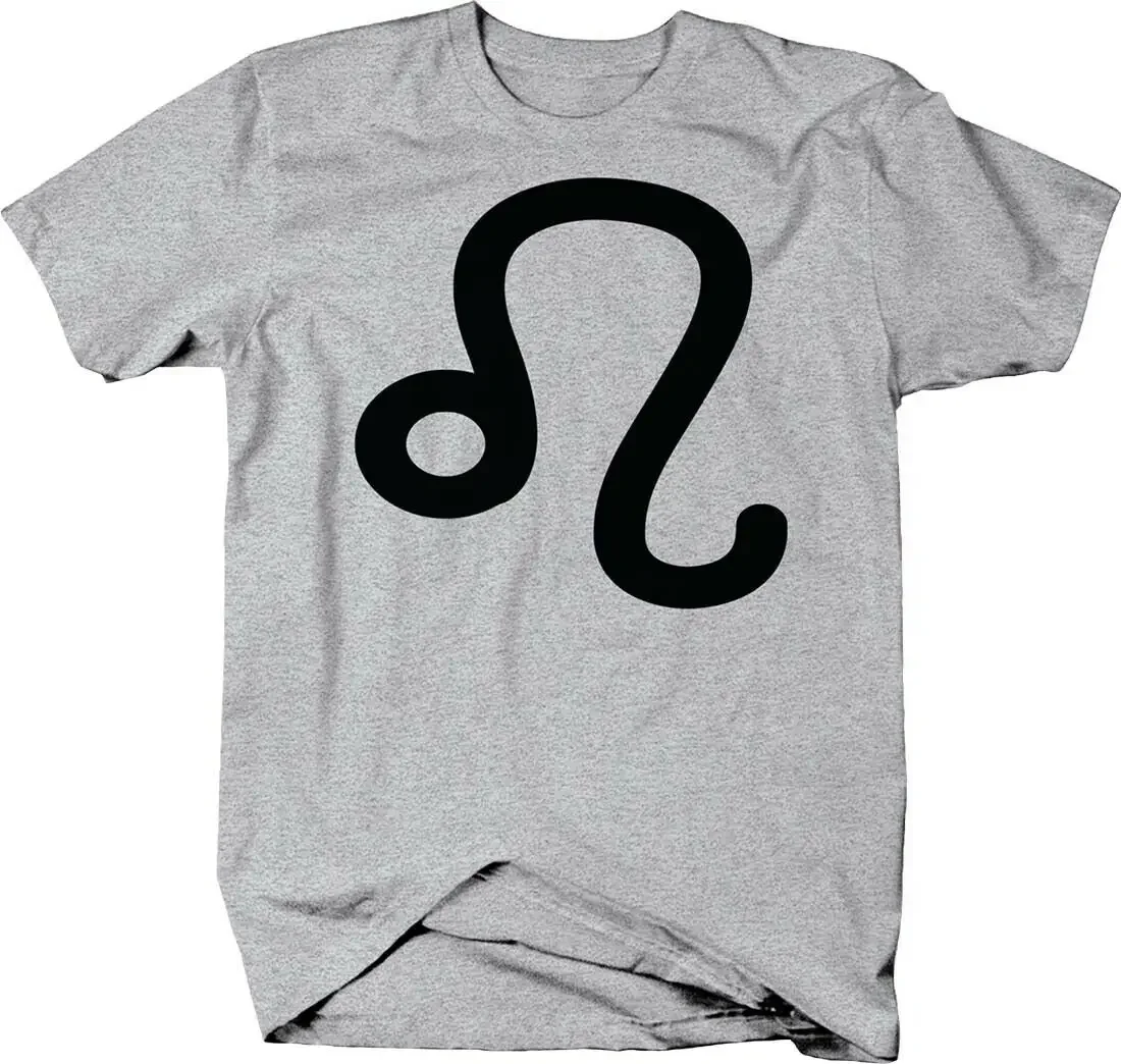 ليو الأسد رمز 23 أغسطس 22 تي شيرت علم التنجيم بعلامة زودياك. الصيف القطن قصير الأكمام س الرقبة رجل تي شيرت جديد S-3XL #5