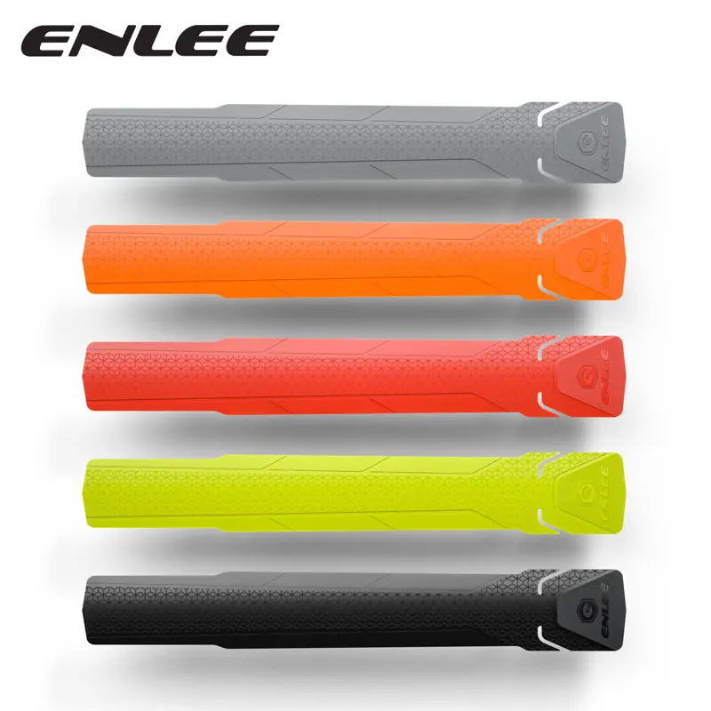 ENLEE Fahrradrahmen Kratzfester Schutzaufkleber MTB Road Rhombus Bike Anti Scratch Aufkleber Silikonschutz