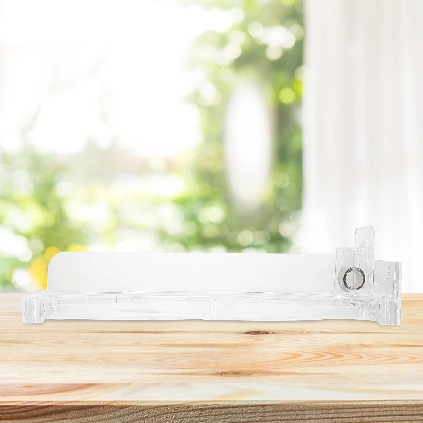 

1pc Auto Push Cigarette Display Rack Transparent Showcase Durable Storage Case Modern Design Easy Clean Supermarket