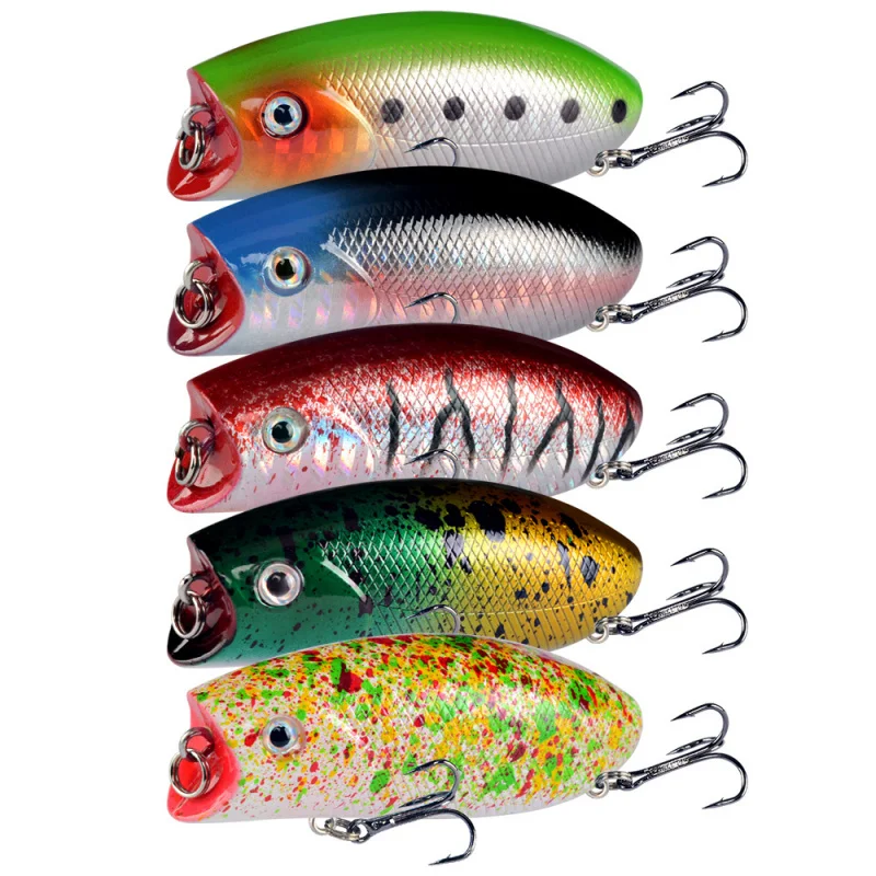 Bait5.5CM-10.5GLure الطعم موجة الزحف نظام السطح العائم صب طويل المياه المالحة باس الصيد إغراء الطعم وهمية #3