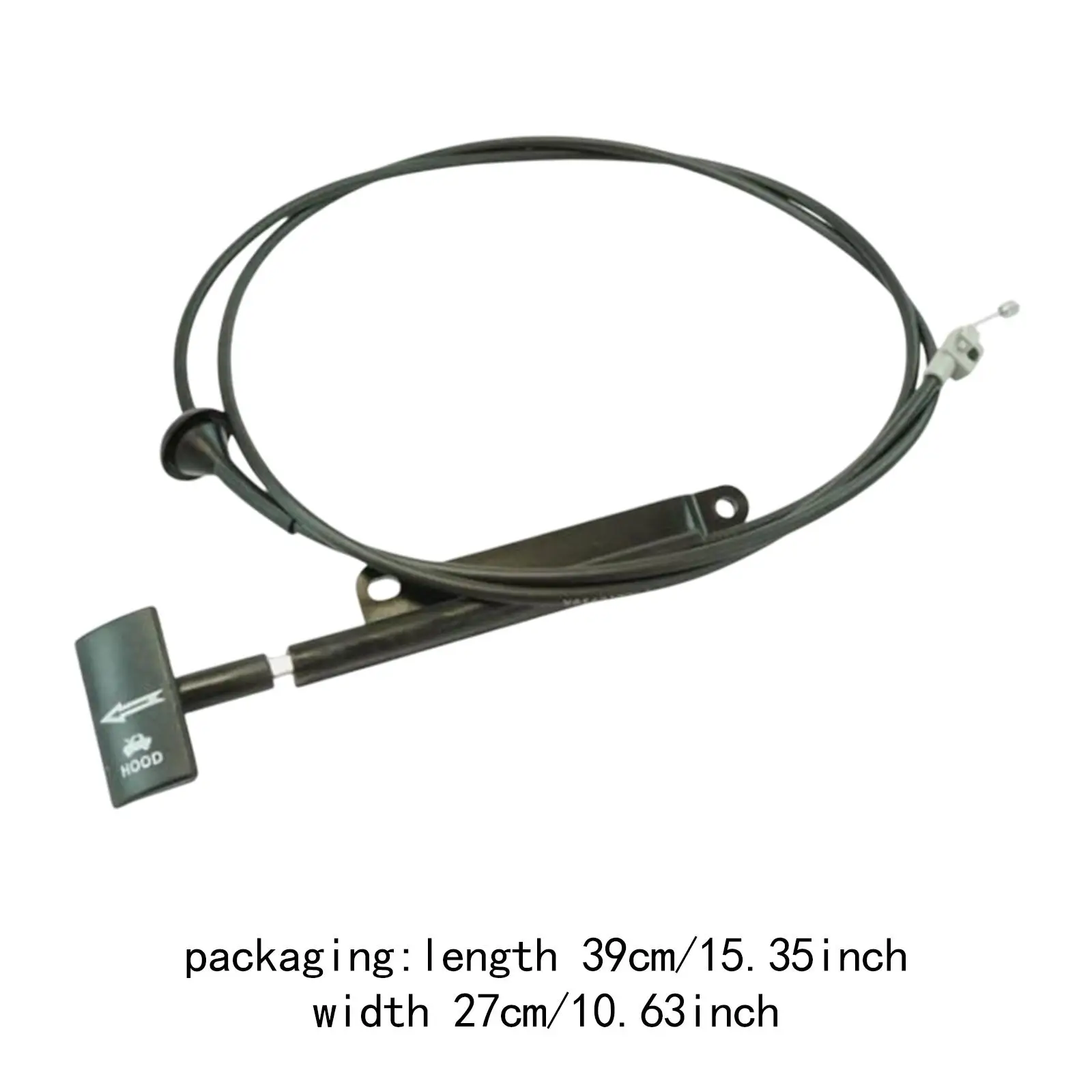 Câble de déverrouillage de capot F4zz16916A, Compatible, robuste, Installation Simple, pièces de rechange, fournitures, accessoires noirs haute Performance