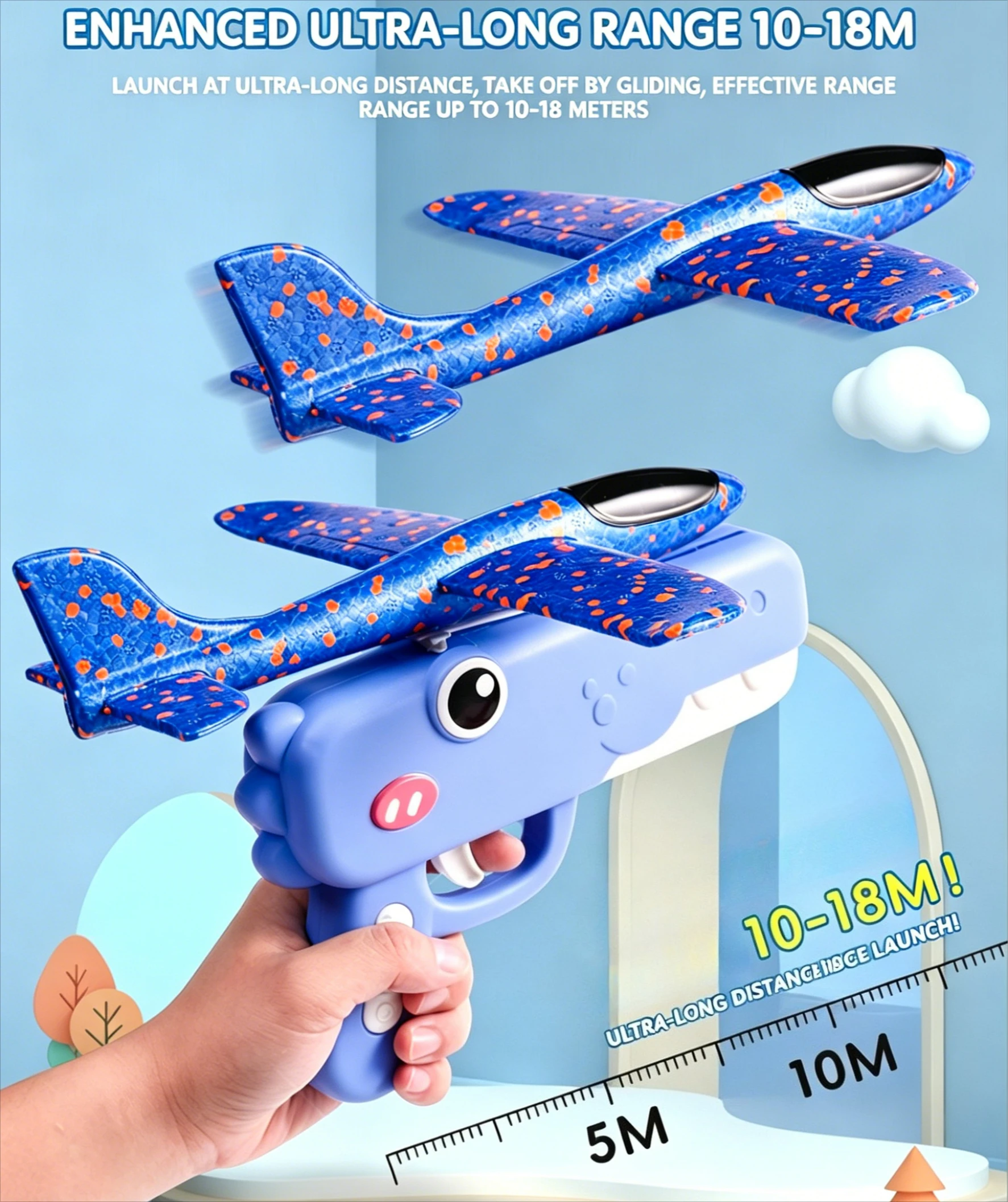 Foam Airplane Launcher Catapul - Catapult Launcher Toy 评论和价格