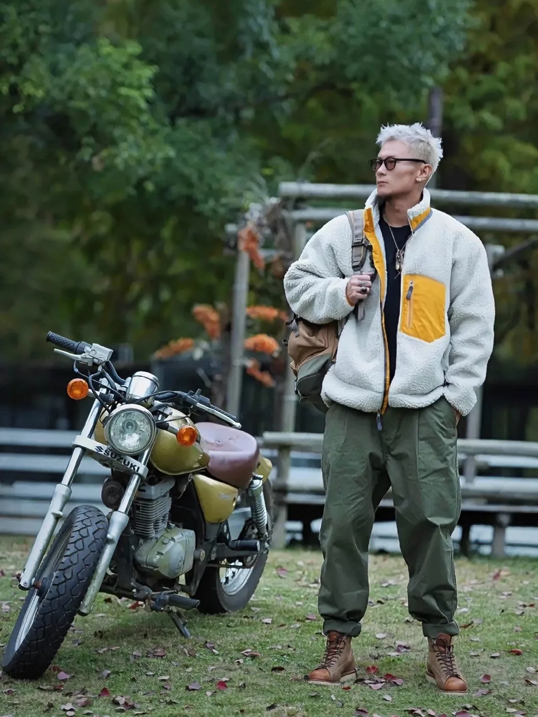 

Классическая ретро-куртка из овечьего вельвета с воротником-стойкой, для активного отдыха, теплая, для пар, из полиэфирного волокна, с длинными рукавами, на молнии