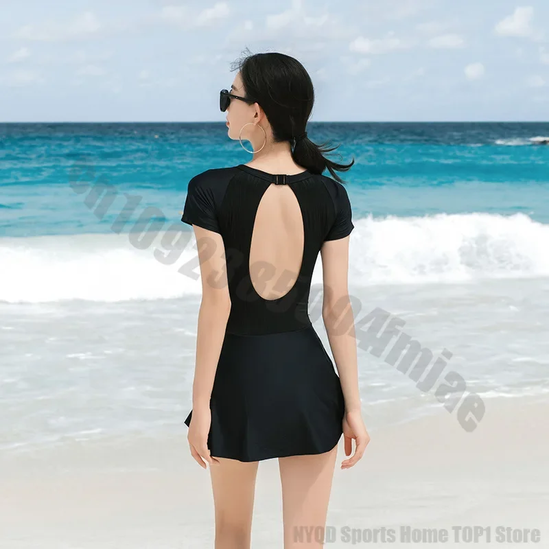 

swimming suit for women one piece swimsuit plus size swimwear Beach Dressesフィットネス レディース