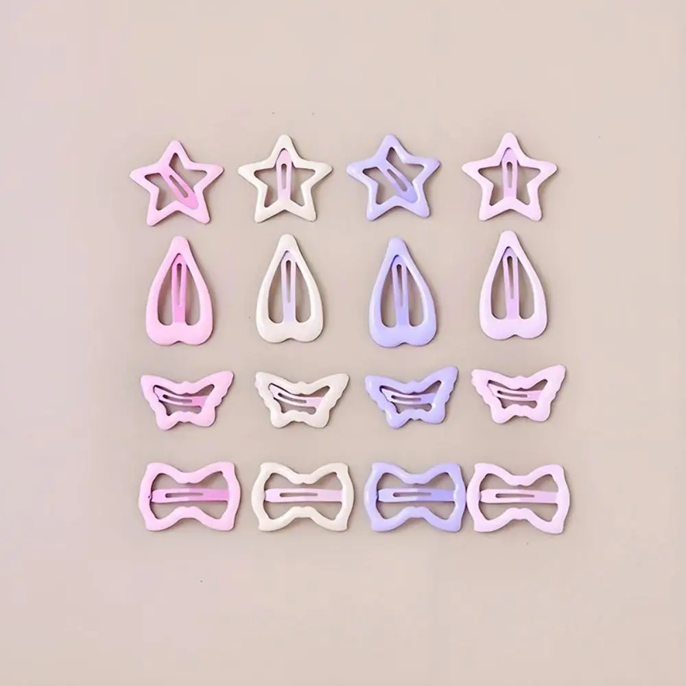 10/30/50100PCS New Candy Color Hair Clips Assorted Shapes Hair Accessories Mini Hair Barrettes Decorative Hair Clips Party