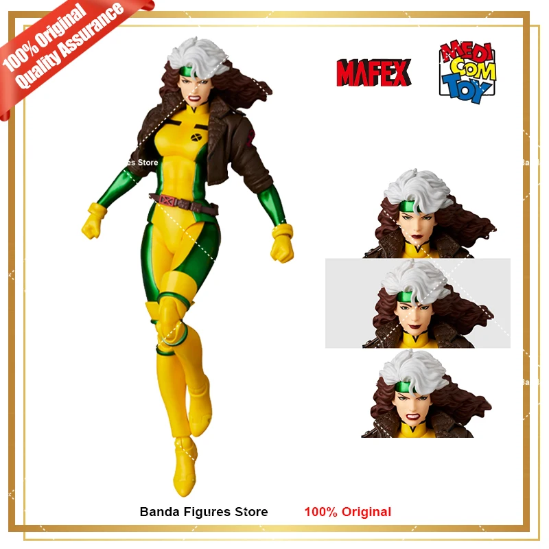 En Stock, Original, Juguete Medicon Mafex 242, Anna Marie Rogue, Versión Cómic, X-Men No.242, Figuras de Acción Coleccionables de Anime, Modelo de Juguete
