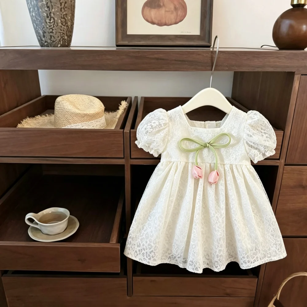 vestido-de-verao-para-meninas-com-laco-vestido-de-princesa-para-bebes-vestido-doce-para-festa-de-aniversario-roupas-para-meninas-﻿