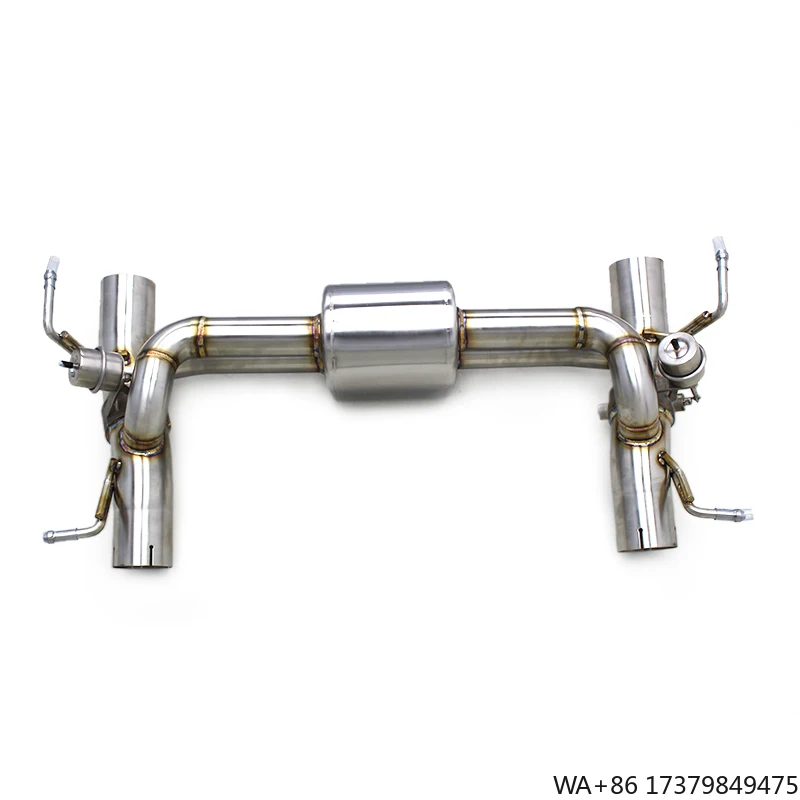 

Custom Catback Exhaust for Ferrari 488 2015-2019 Performance Stainless Steel Exhaust Pipes Muffler Valve Exhaust System