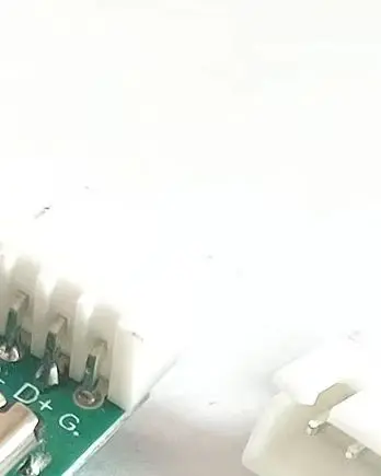 1PCS USB3.1 16P to 2.54 high current power conversion board is inserted on both sides of the TYPE-C motherbase test board