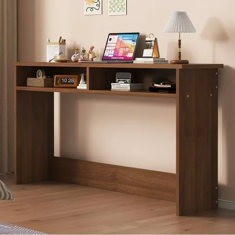 Wall narrow table thickened long table 25MM table simple computer desk bedroom bedside wall master bedroom desk