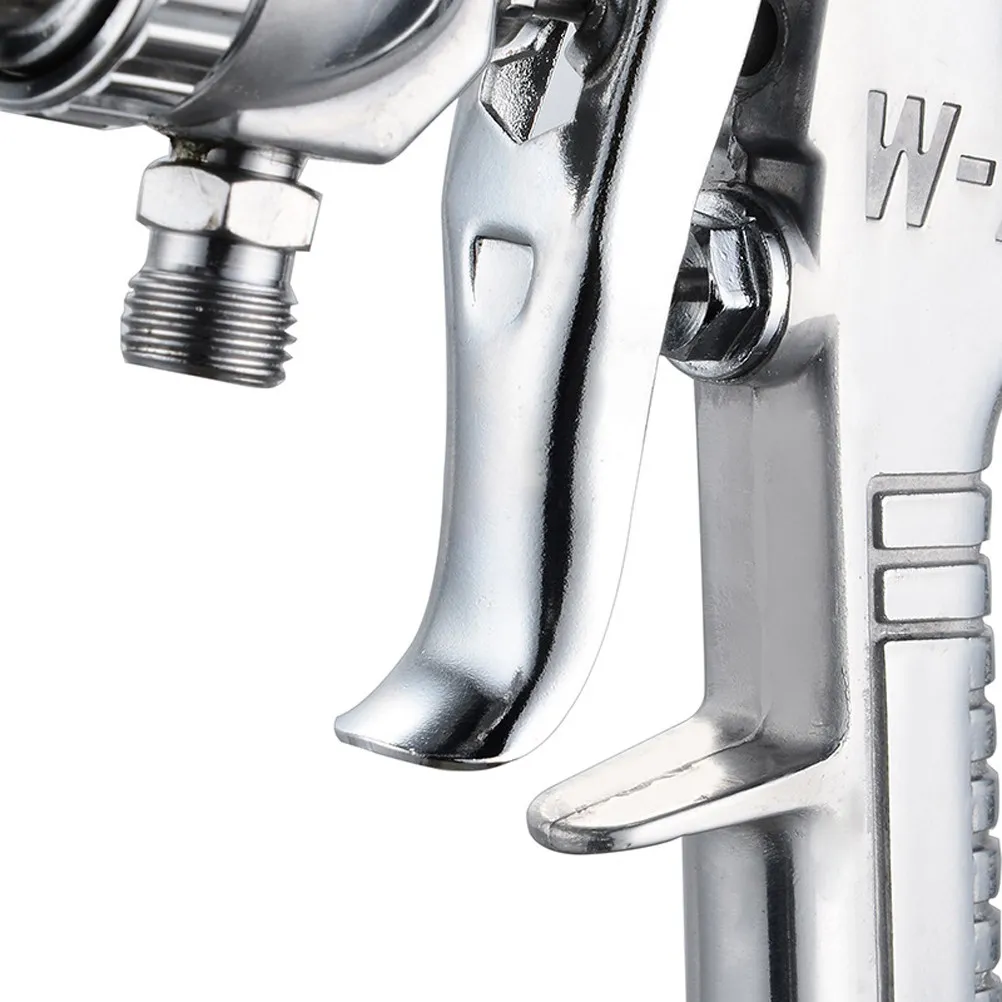 Oil Paint Sprayer Suction Feed 1.5mm Stainless Nozzle Painting Tool for Car Furniture Walls Decks Lacquers Enamels