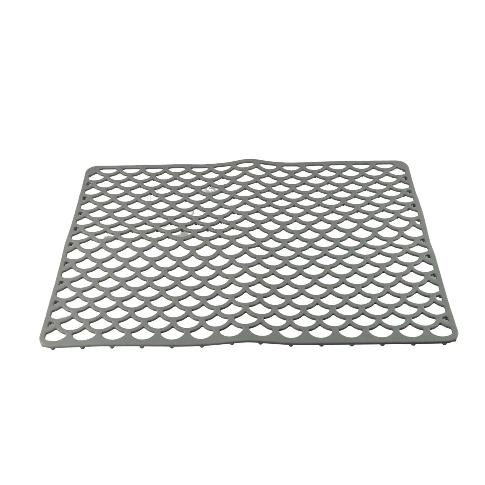 Noise Reduction Mat Kitchen Sink Protector Center Drain Compatibility Easy To Clean Effective Drainage For Cooking Accessories
