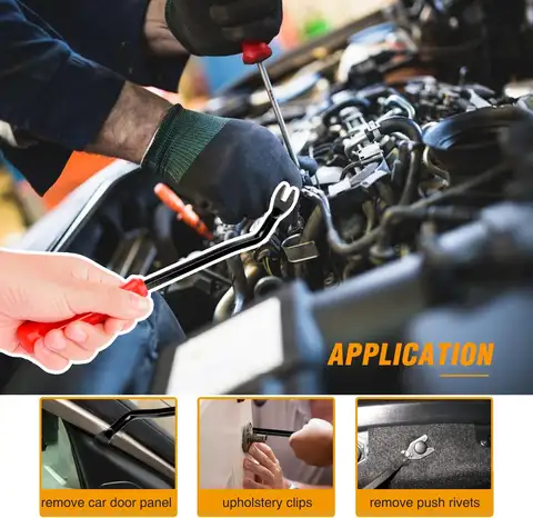 500Pcs 1000Pcs Mixed Car Buckle, Car Bumper Door Panel Fixed Clip, Universal Car Clip, Mixed Car Bumper Fender, Decorative Door Panel Protective Cover, Engine Cover Holder, Rivet Push Clip with Fastener Remover 8 best sales bumper twingo - №1