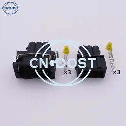 1 Set 3 Way Auto Coil Plug Sensor Connector AC Assembly For VW Audi 357972753 357 972 753