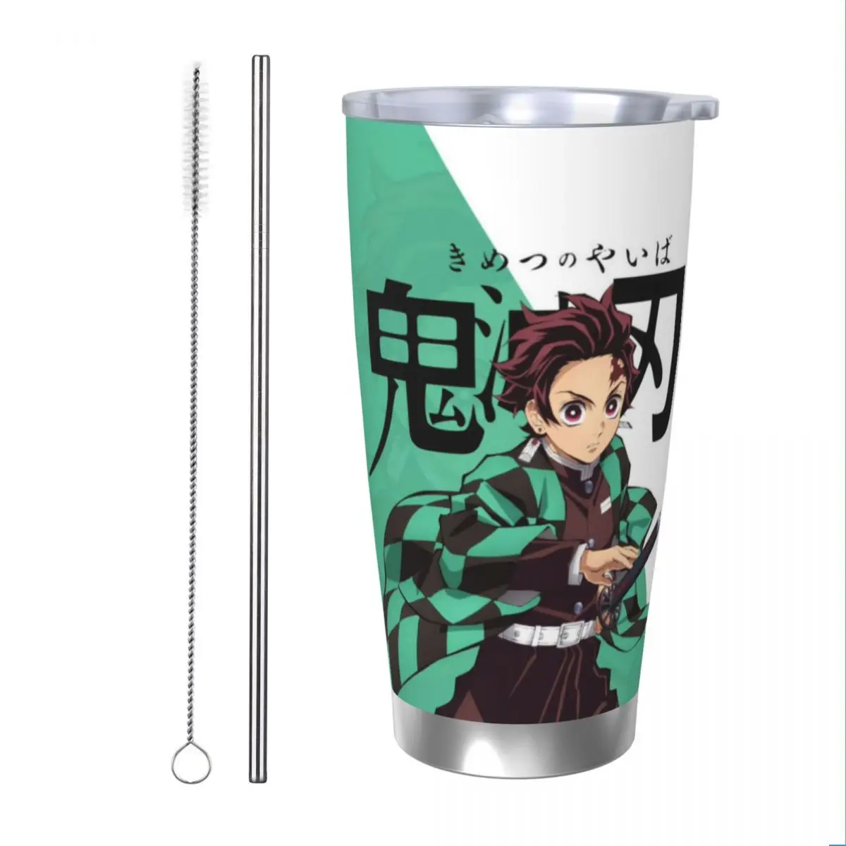 Demon Slayer Kimetsu No Yaiba 20oz Cup Large Capacity Car Mug Leak-proof Juice Coffee Cup Food Grade