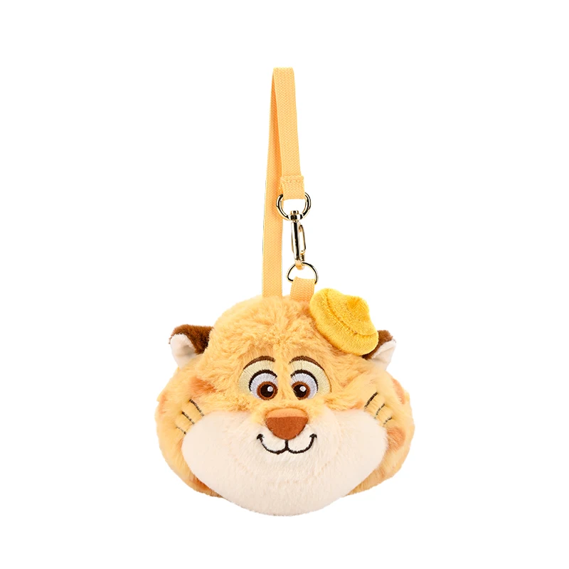 Leopard Officer Restoration Wear-Resistant Lining Smooth Zipper Daily Walk Commute Portable Earphone Key Coin Purse High-Demand