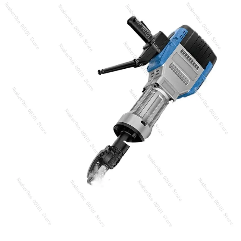 Heavy Duty Electric Demolition Hammer High Power Concrete Breaker Handheld Jack Hammer Single Function Chipping Tool