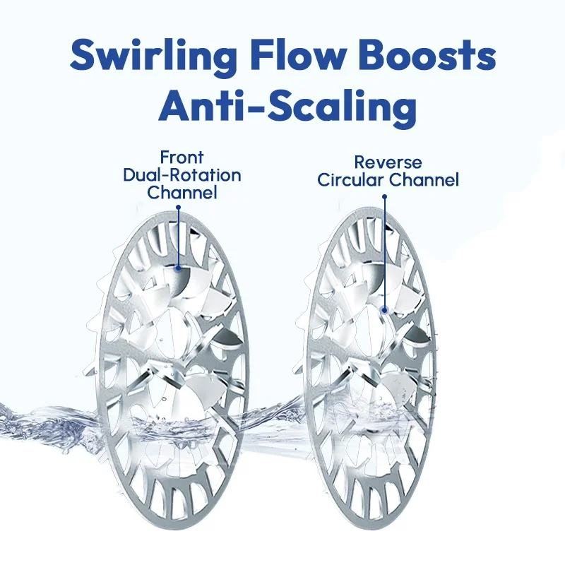 Anti Bacteria Salt-Free Water Softener Descaler System for Residential Hard Water Treatment