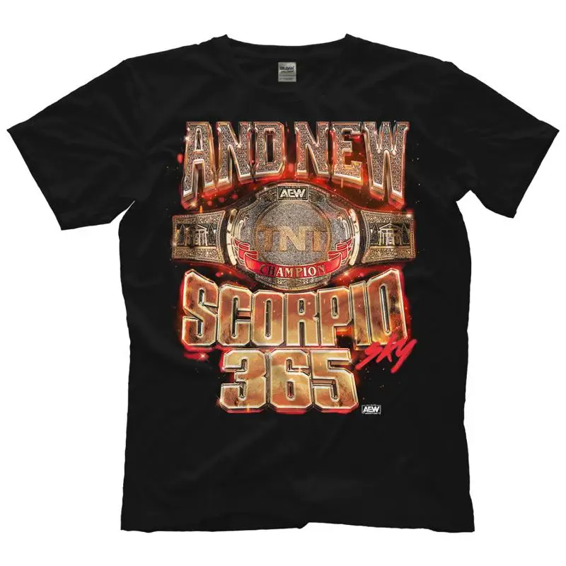 

Scorpio Sky AND NEW AEW Official T Shirt